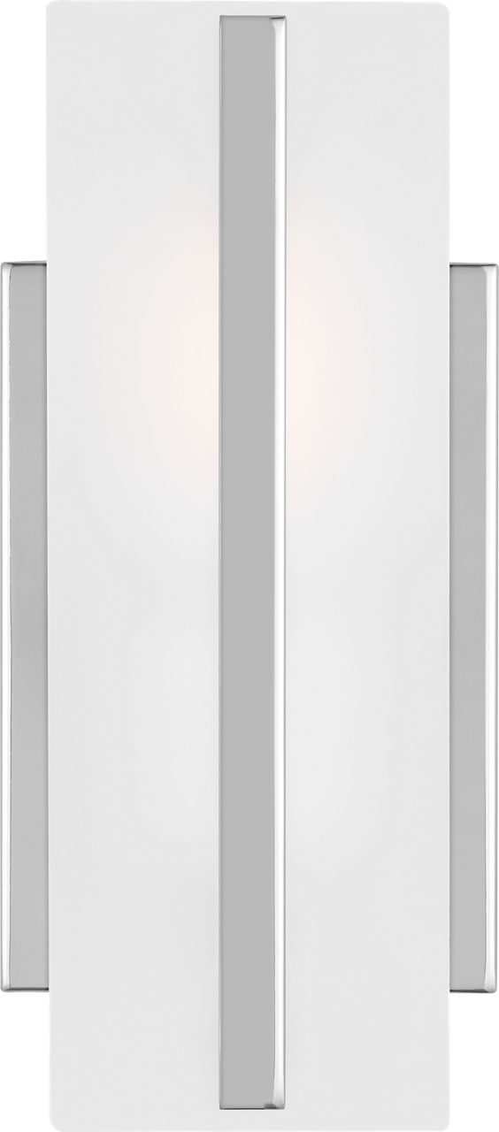 Dex One Light Wall / Bath Sconce Chrome