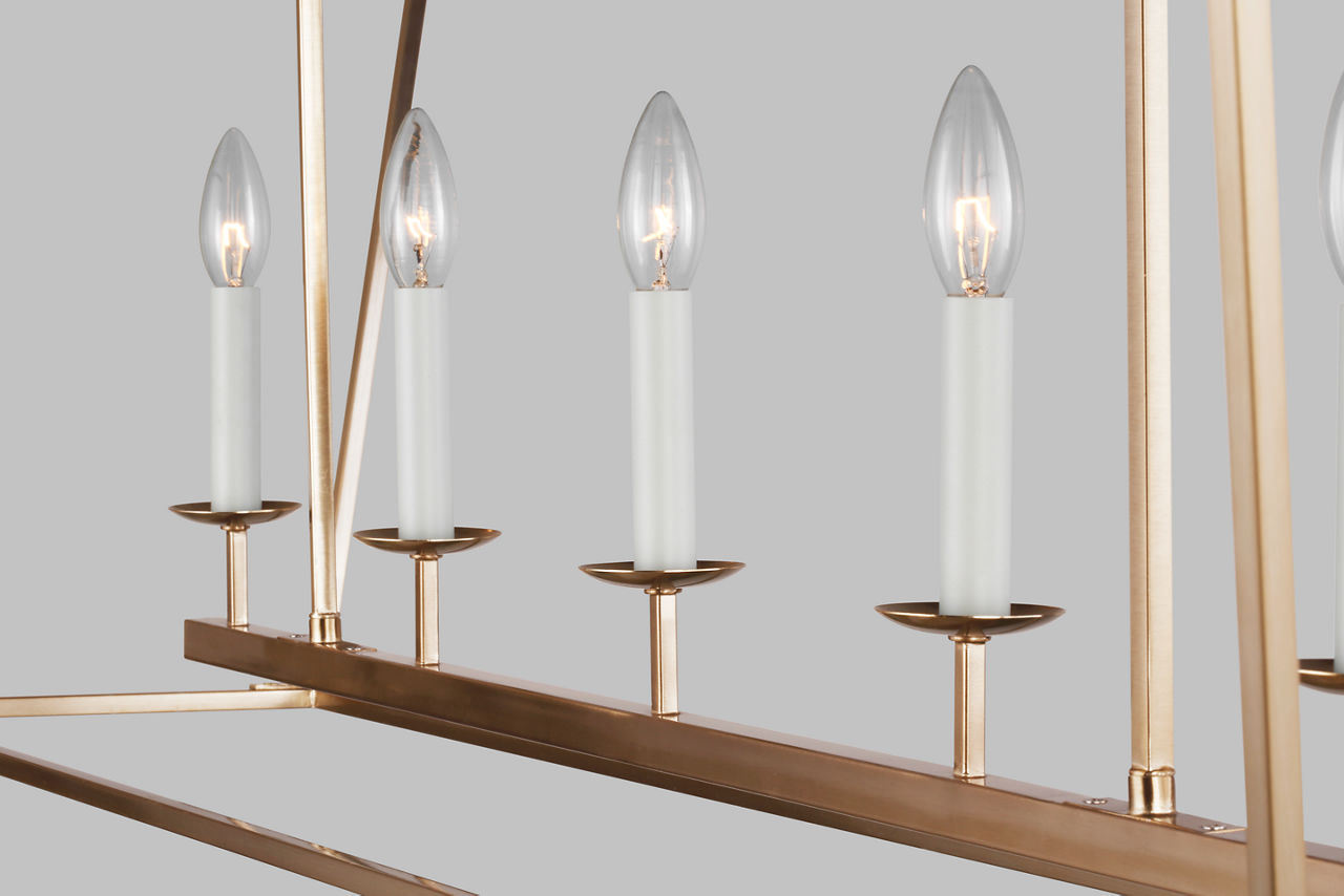 Dianna Medium Linear Chandelier - 6692605 | Visual Comfort