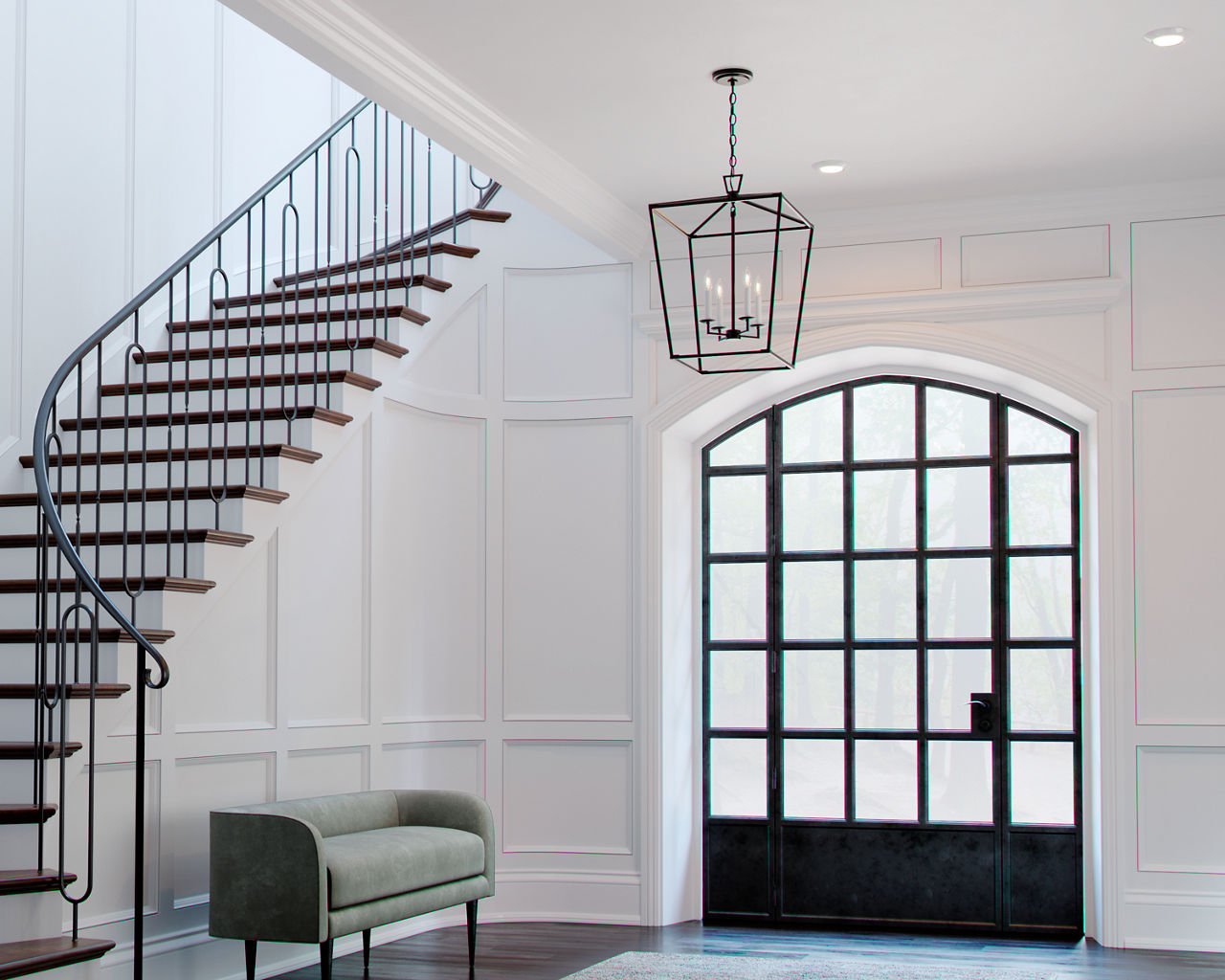 Dianna Medium Lantern - 5392604 | Visual Comfort