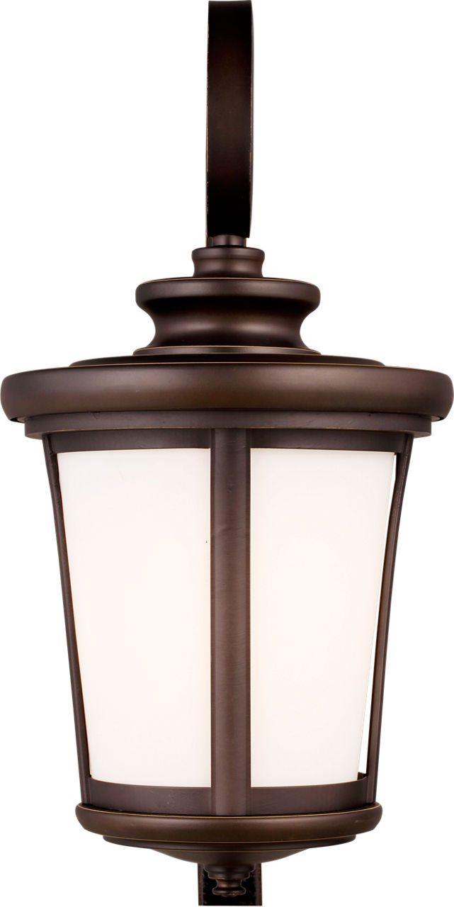 Eddington Large One Light Outdoor Wall Lantern Antique Bronze