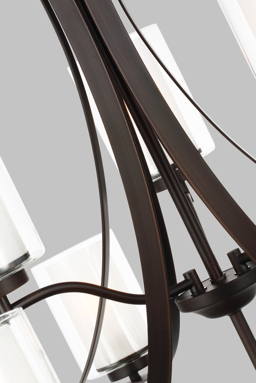 Elmwood Park Nine Light Chandelier - 3137309 | Visual Comfort