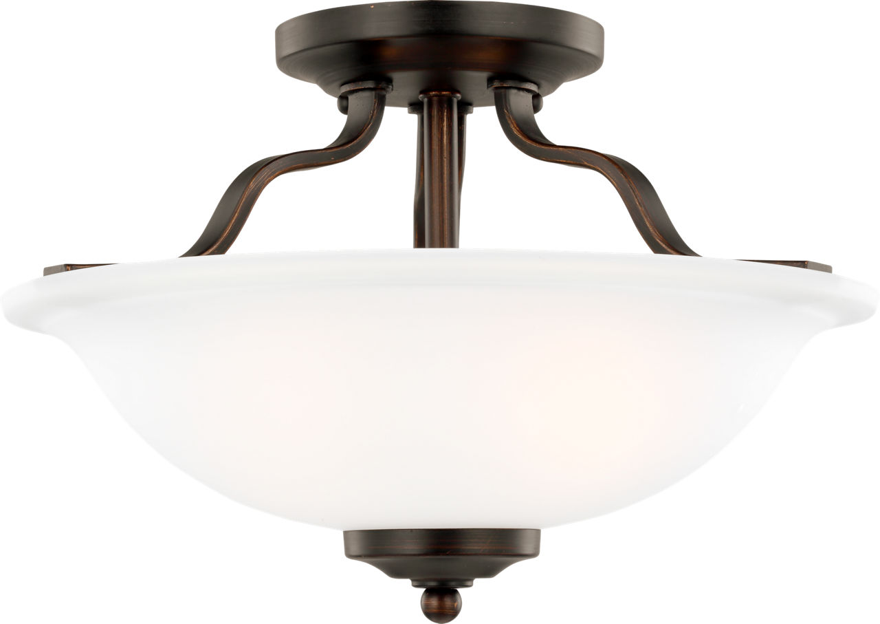 Emmons Two Light Flush Mount