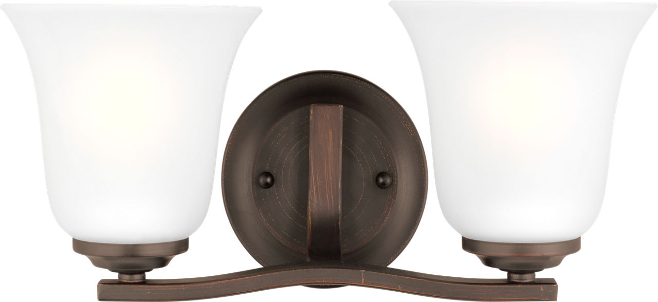 Emmons Two Light Wall / Bath Bronze