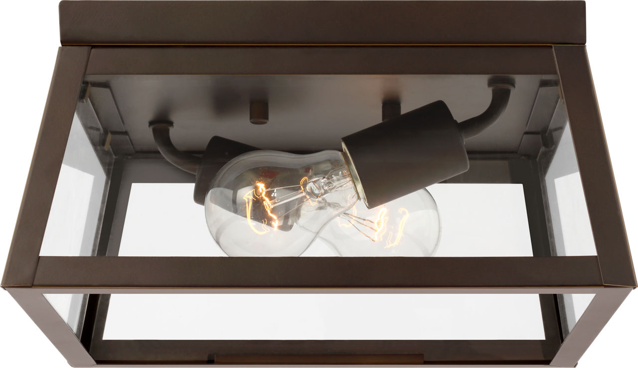 Founders Flush Mount in Antique Bronze