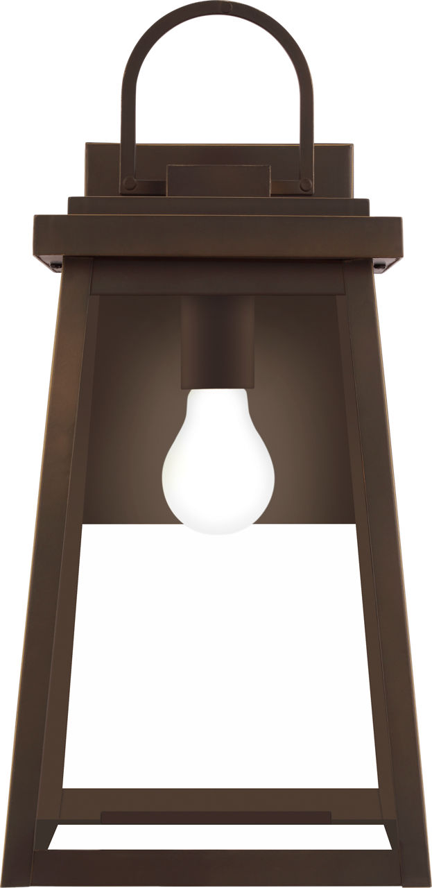 Founders Large Wall Lantern in Antique Bronze