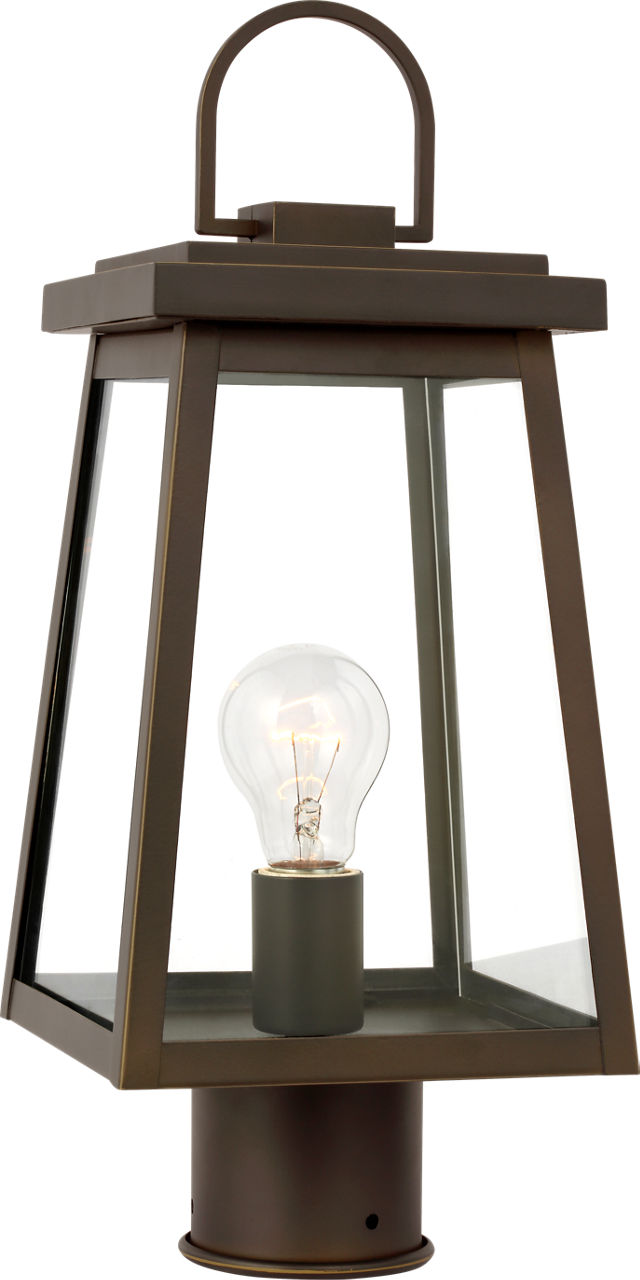 Founders Post Lantern in Antique Bronze