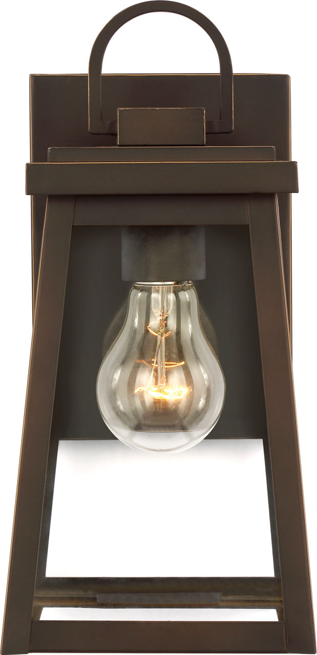 Founders Small Wall Lantern in Antique Bronze