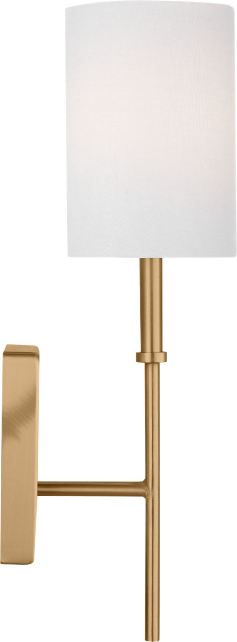 Foxdale 1-Light Sconce in Brushed Nickel