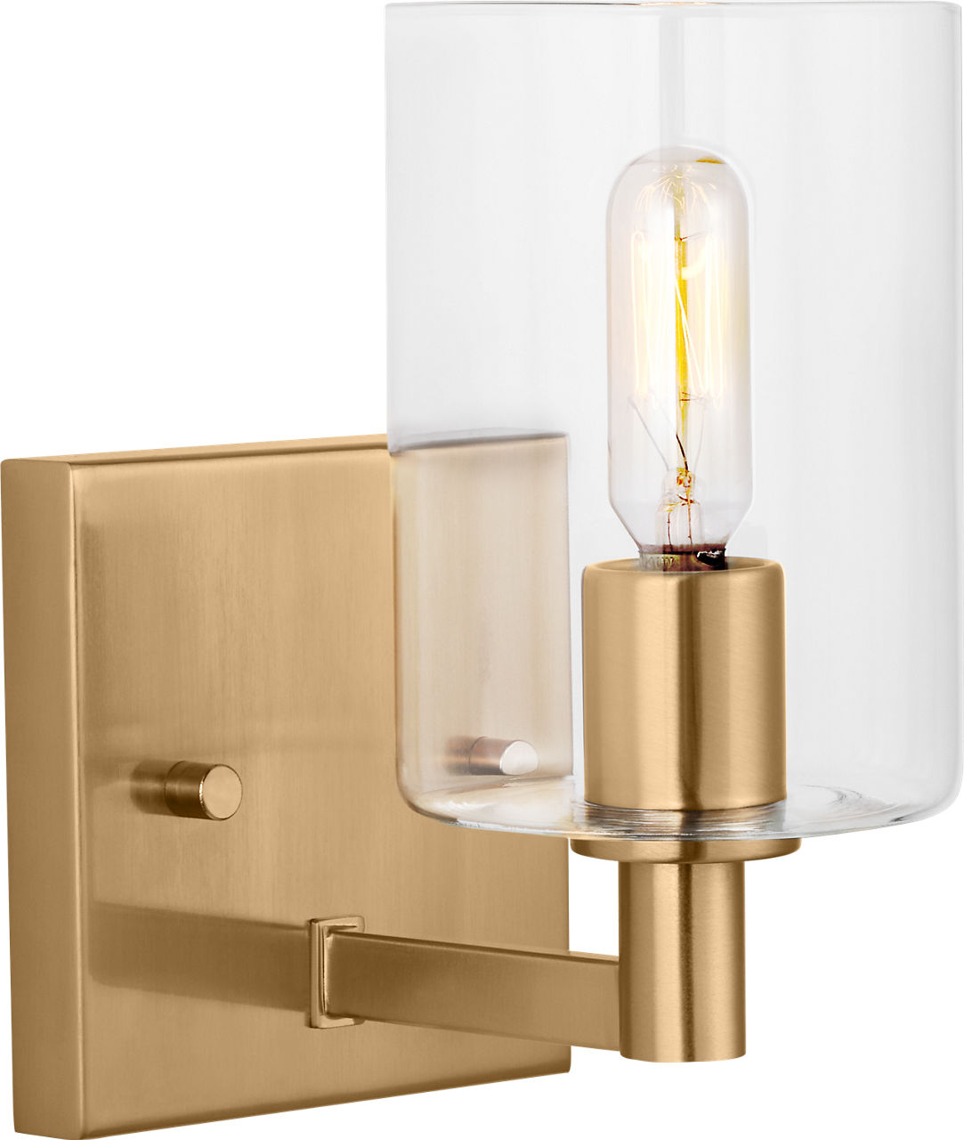Fullton One Light Wall / Bath Sconce Satin Brass