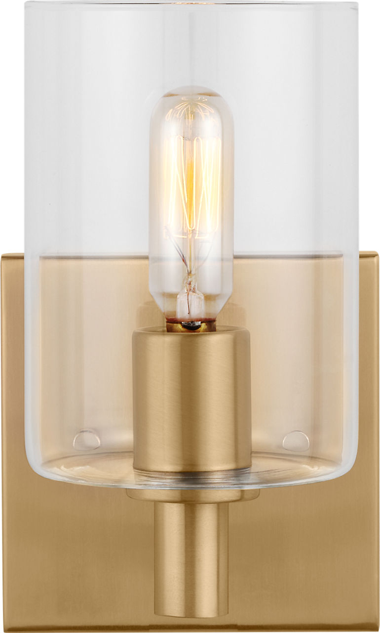 Fullton One Light Wall / Bath Sconce Satin Brass