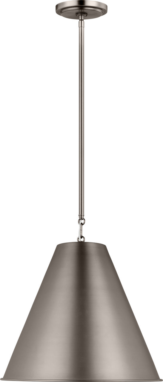 Gordon One Light Small Pendant Antique Brushed Nickel