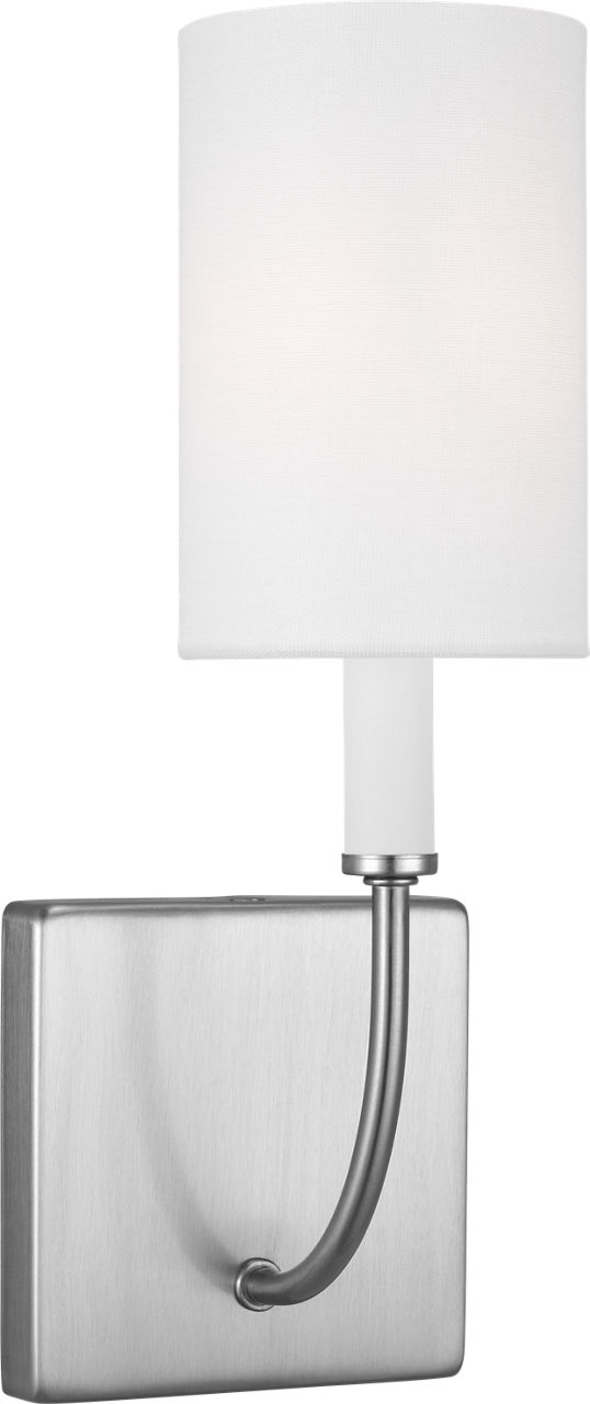 Greenwich 1-Light Sconce in Brushed Nickel Bulb(s) Not Included