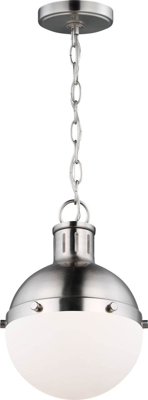 Hanks One Light Mini Pendant Brushed Nickel