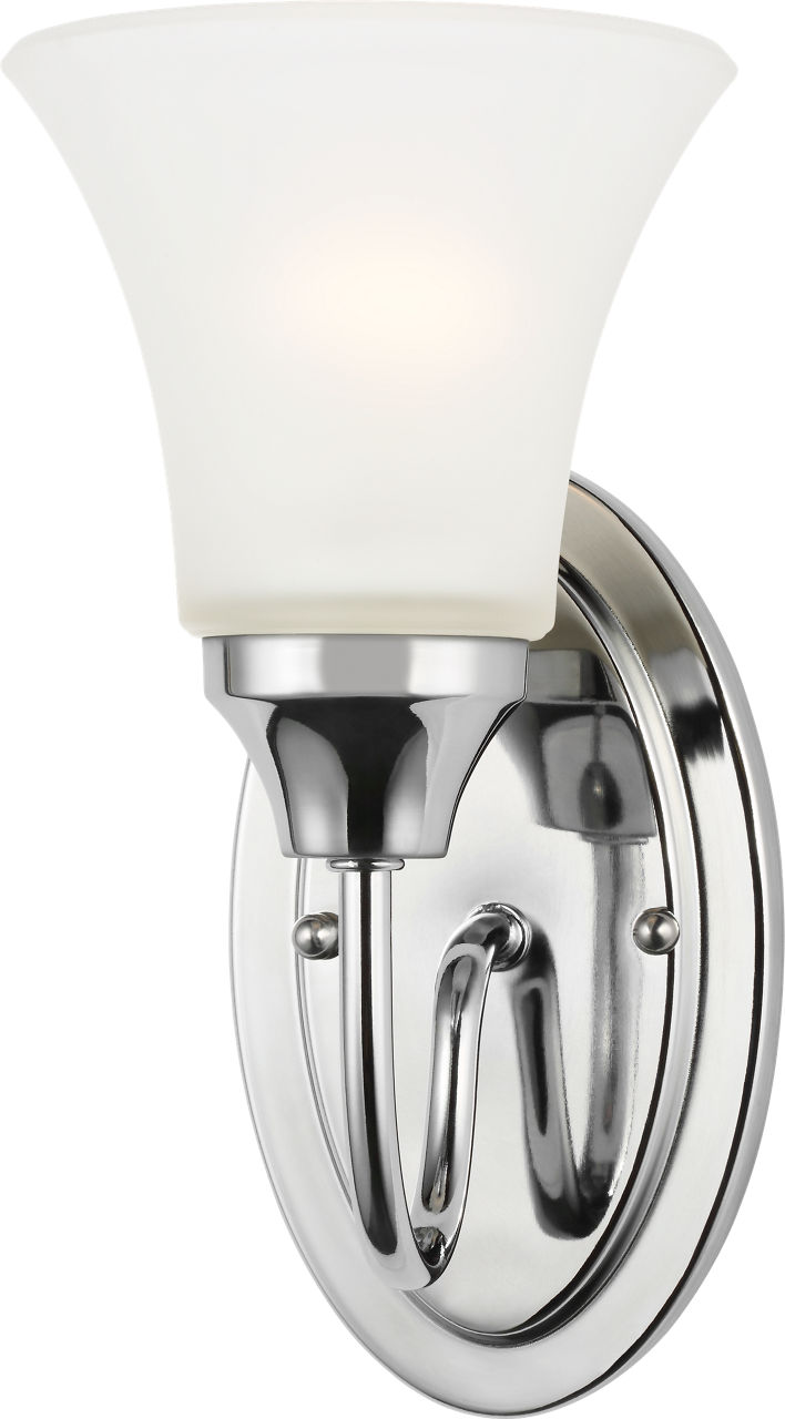 Holman One Light Wall / Bath Sconce Chrome