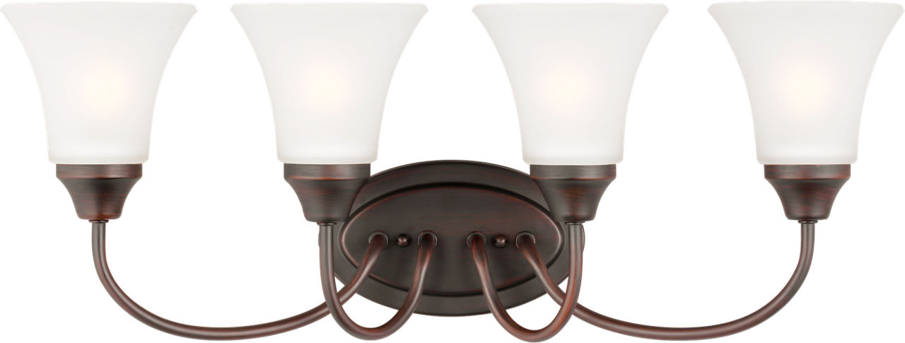 Holman Four Light Wall / Bath Bronze