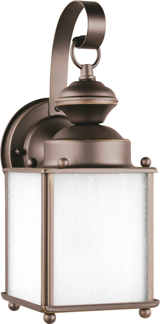 Jamestowne One Light Outdoor Wall Lantern Antique Bronze