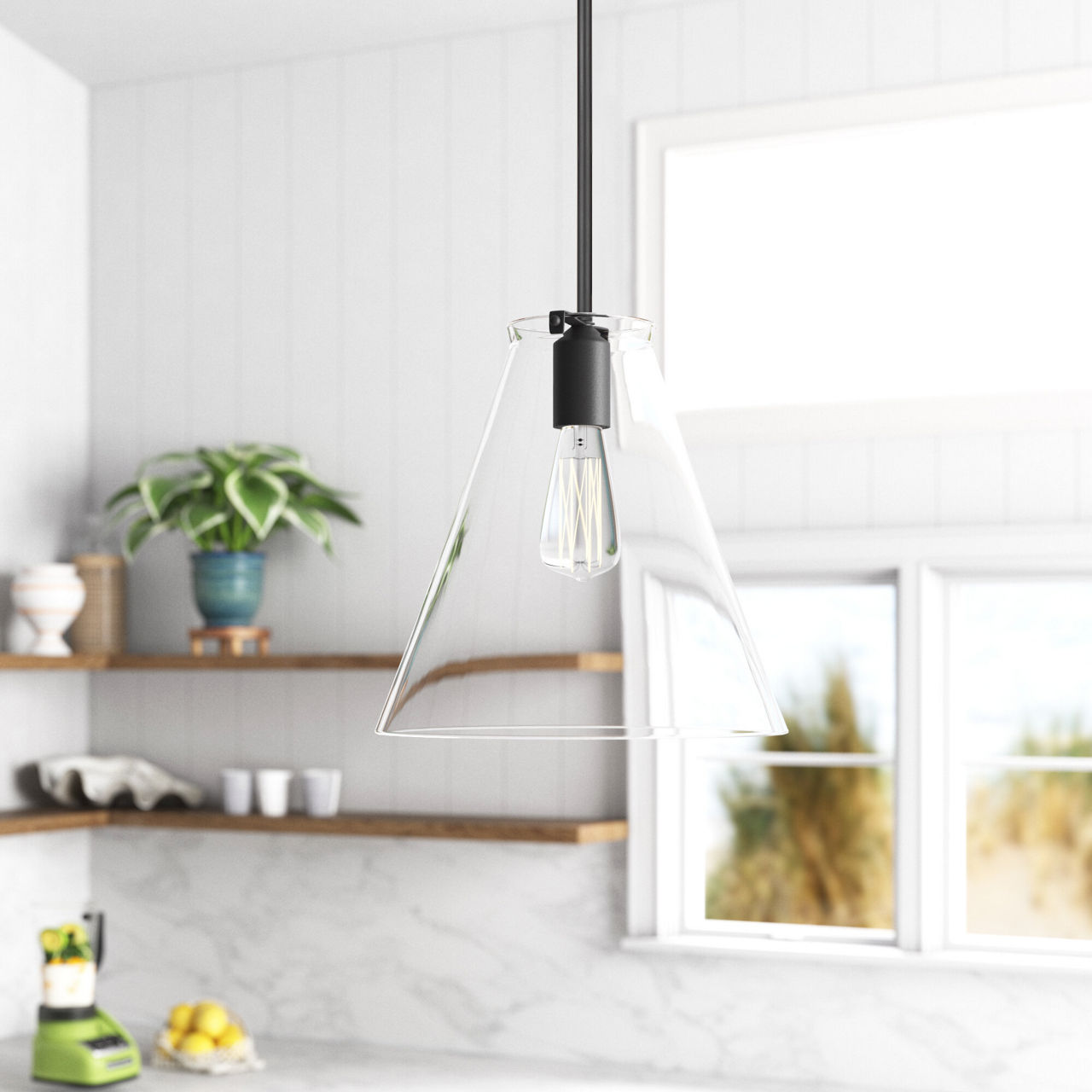 Kate Cone Pendant - 6592101 | Visual Comfort