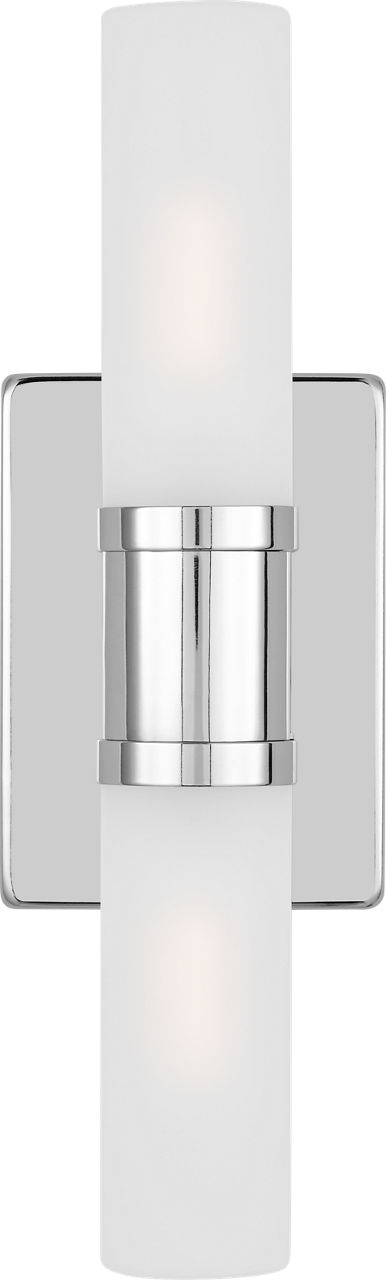 Keaton Small Two Light Wall / Bath Chrome
