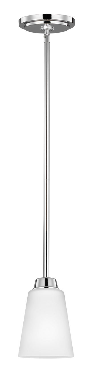 Kerrville One Light Mini-Pendant Chrome