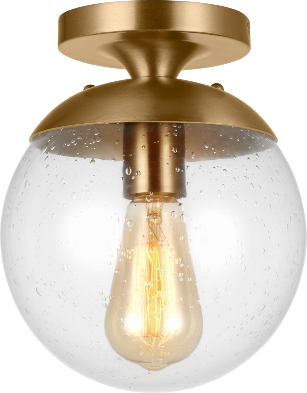 Leo Hanging Globe Flush Mount