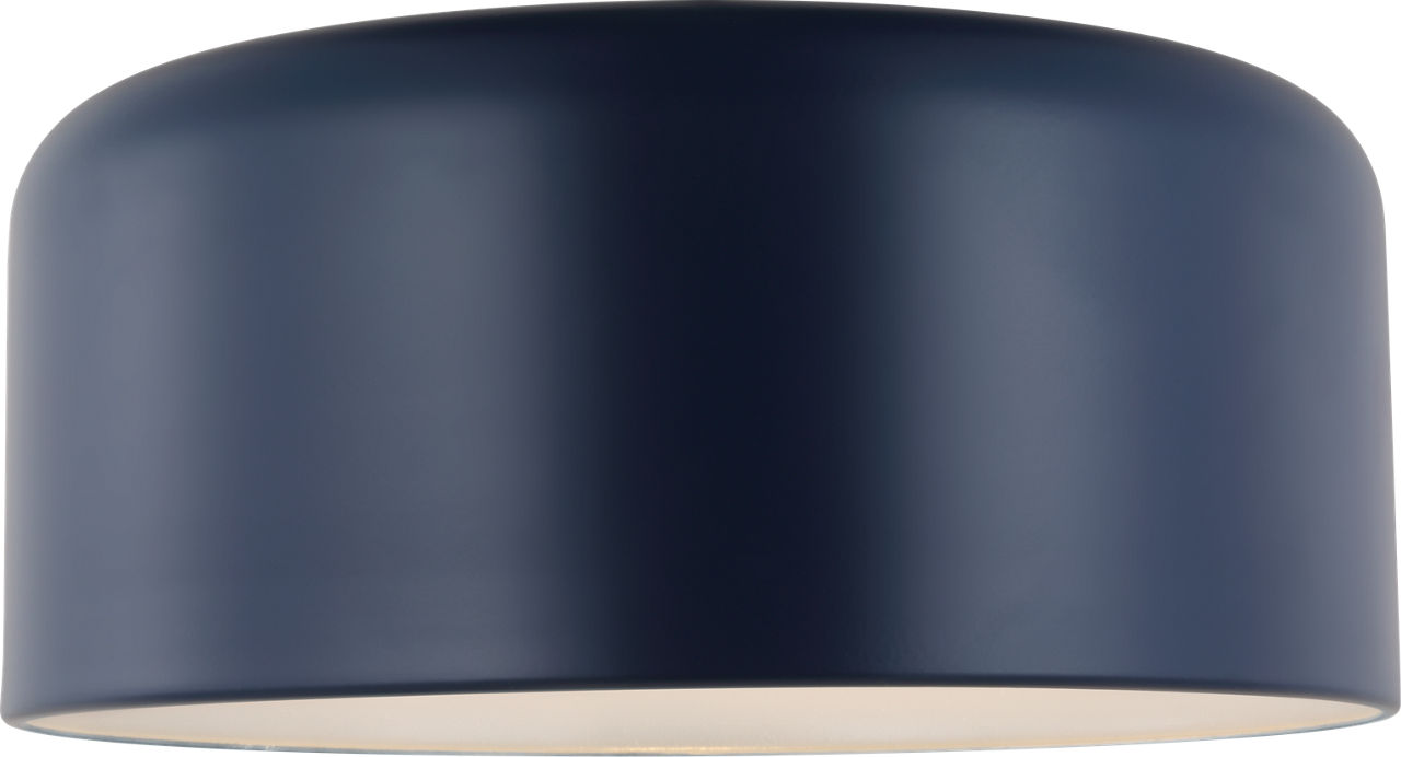 Malone Large Flush Mount Navy