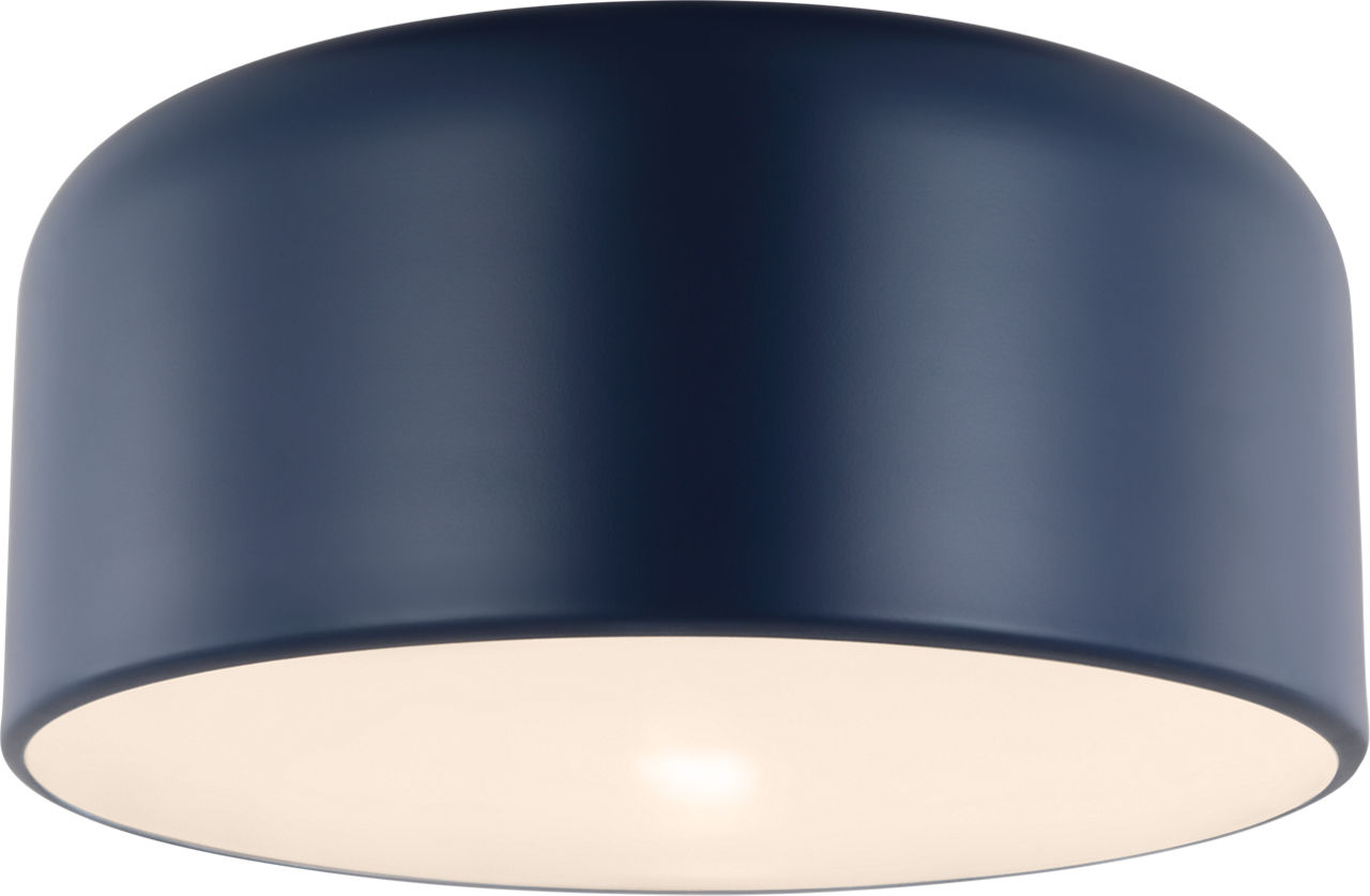 Malone Medium Flush Mount Navy
