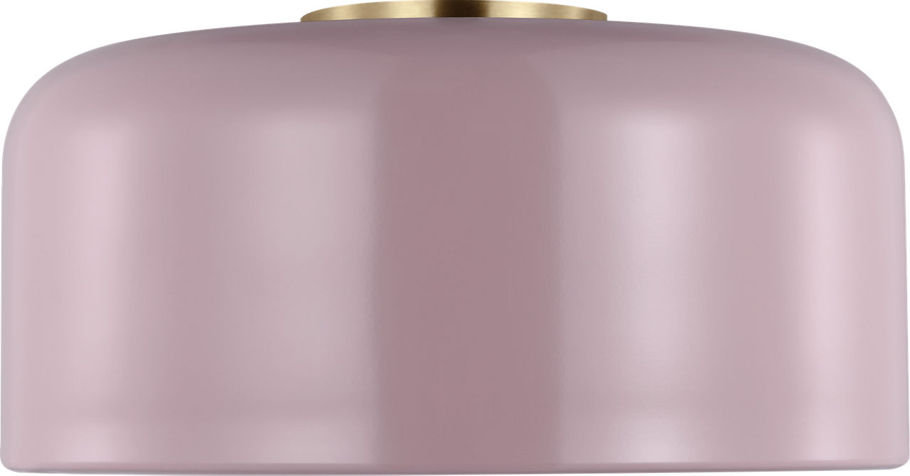 Malone Medium Flush Mount Rose