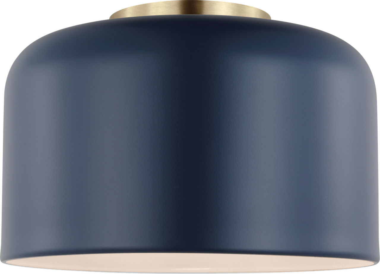 Malone Small Flush Mount Navy