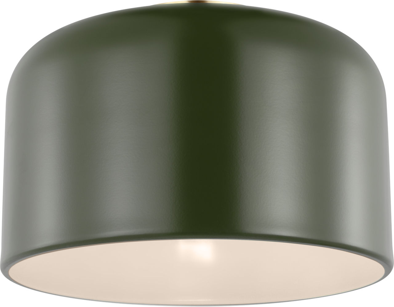 Malone Small Flush Mount Olive