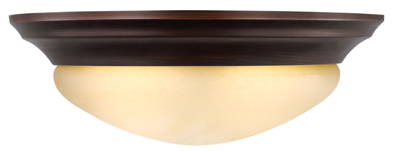 Nash Two Light Flush Mount Heirloom Bronze