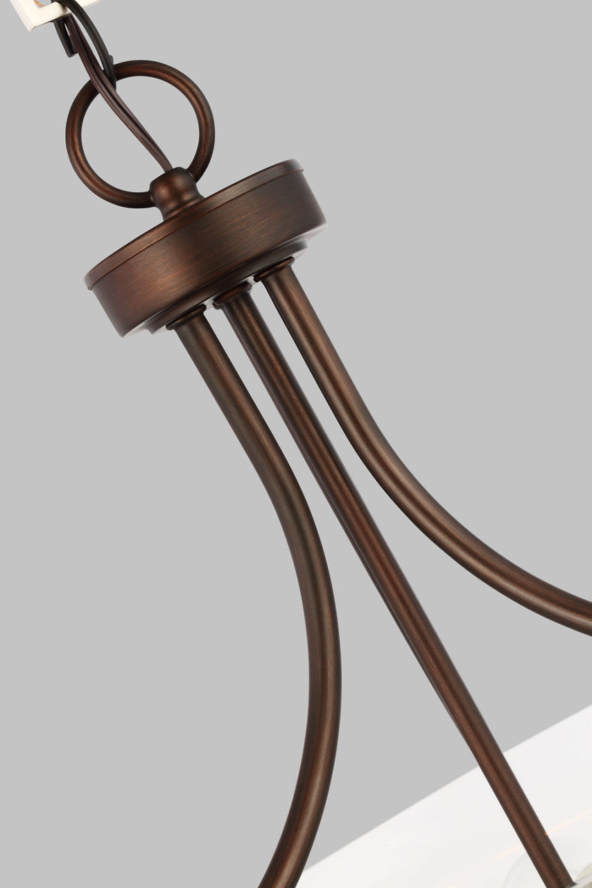 Norwood Three Light Pendant Bronze