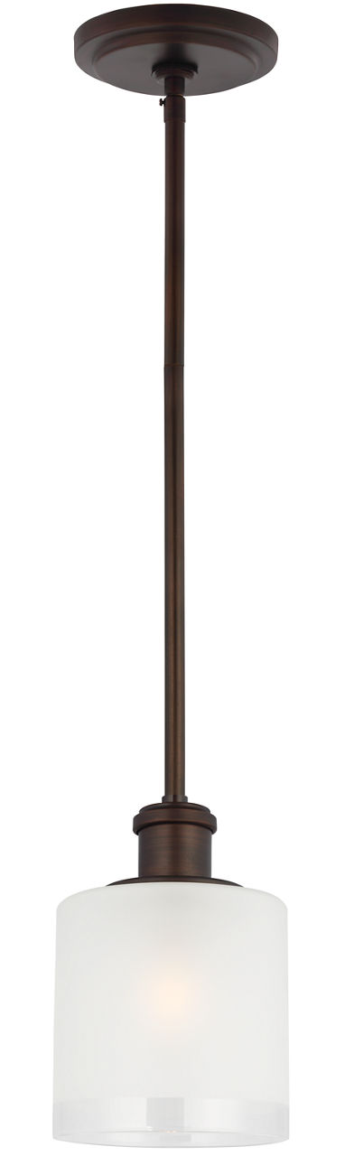 Norwood One Light Mini-Pendant Bronze