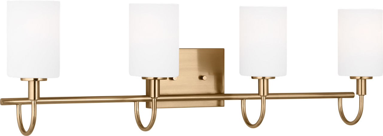 Oak Moore Three Light Wall / Bath