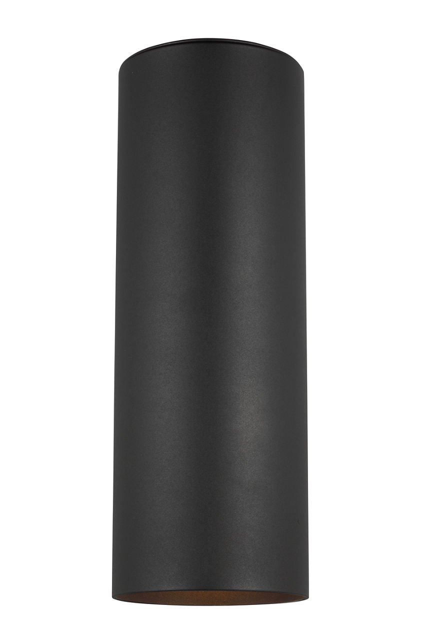 Cylinder 5" Up/Down Wall Lantern in Black Bulb(s) Not Included