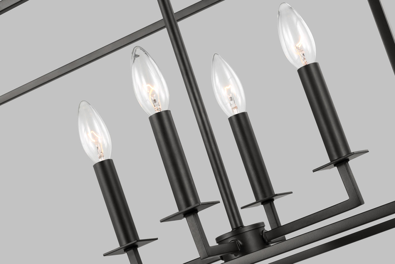 Perryton Eight Light Linear Lantern - 6615008 | Visual Comfort