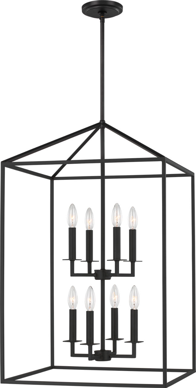 Perryton Eight Light Large Lantern - 5115008 | Visual Comfort