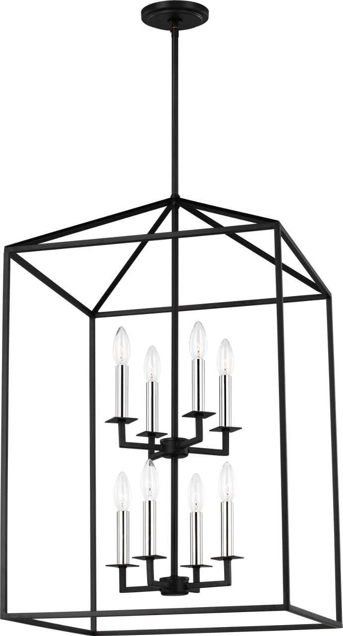 Perryton Eight Light Large Lantern - 5115008 | Visual Comfort