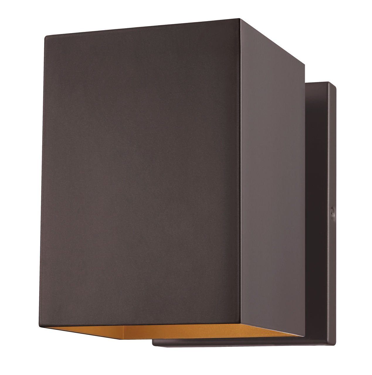 Pohl Small One Light Wall Lantern Bronze