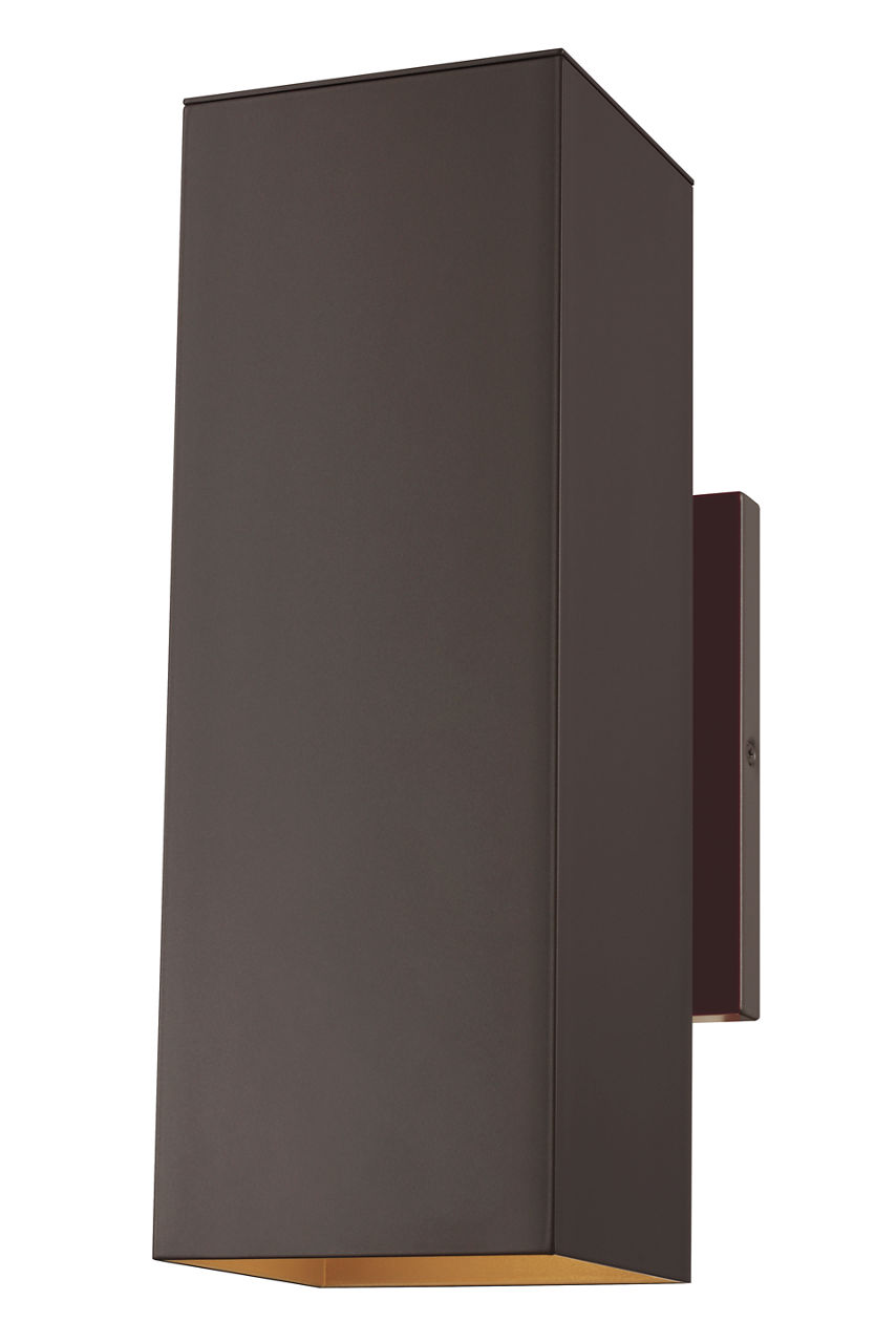 Pohl Medium Two Light Wall Lantern Bronze