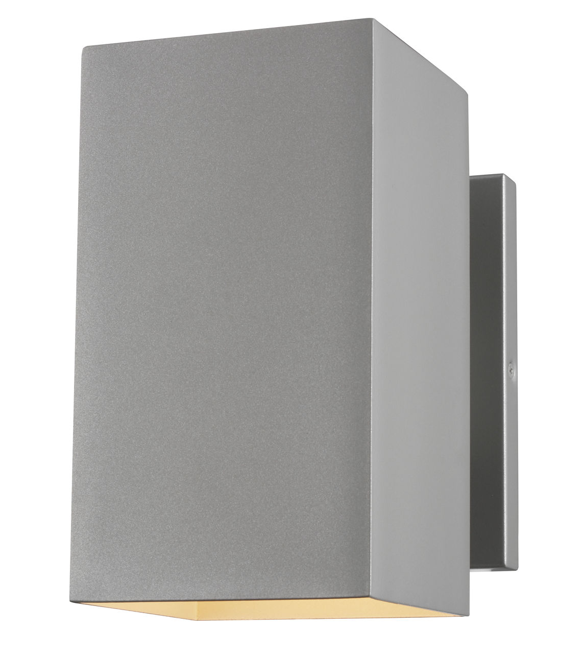 Pohl Medium One Light Wall Lantern Painted Brushed Nickel
