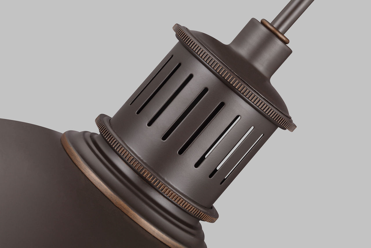 Pratt Street Metal Three Light Pendant - 65087 | Visual Comfort