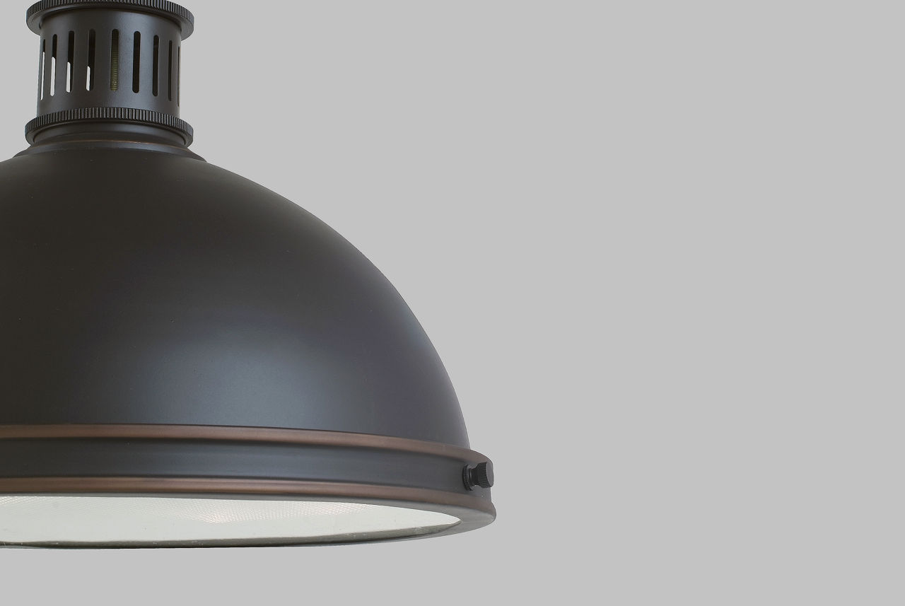 Pratt Street Metal Three Light Pendant - 65087 | Visual Comfort