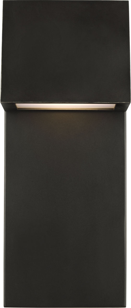 Rocha Medium LED Outdoor Wall Lantern Antique Bronze Bulbs Included