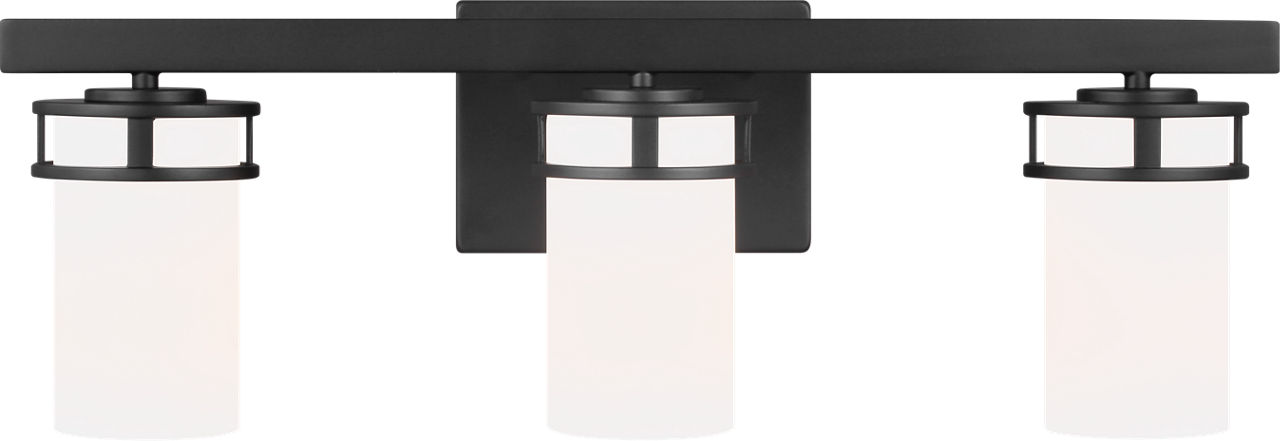 Robie Three Light Wall / Bath Midnight Black