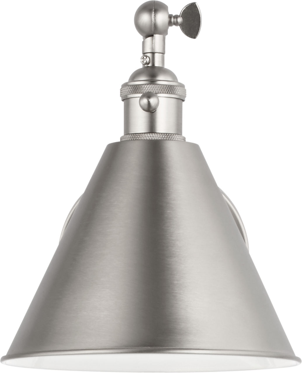 Salem Single Arm One Light Sconce Brushed Nickel