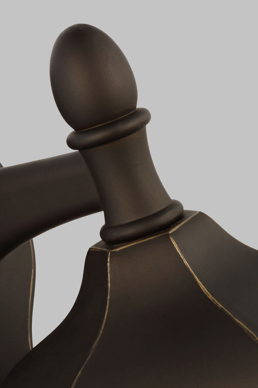 Sevier Extra Large Downlight Wall Lantern in Antique Bronze with Satin Etched Glass Panels Bulb(s) Not Included