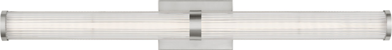 Syden Large LED Wall / Bath Brushed Nickel Bulbs Inc