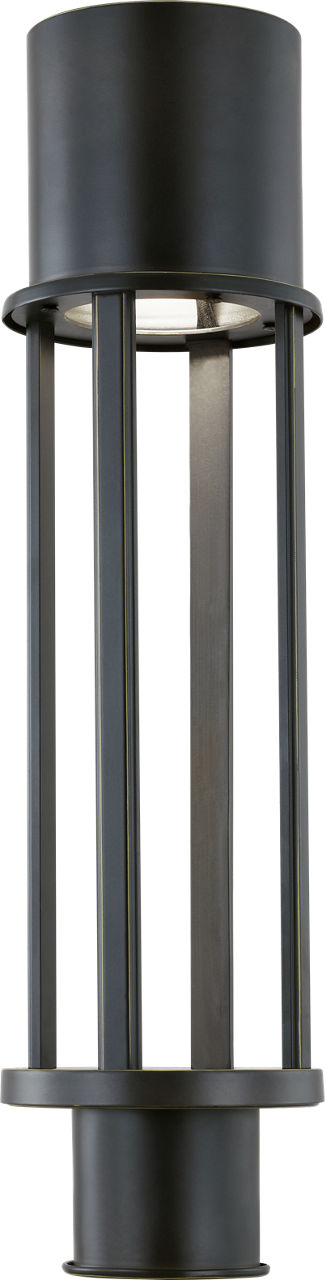 Union LED Outdoor Post Antique Bronze Bulbs Inc