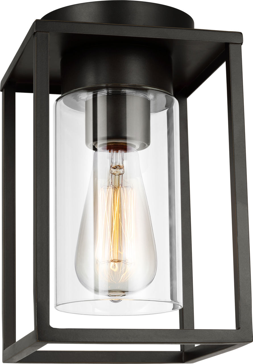 Vado One Light Outdoor Flush Mount Antique Bronze