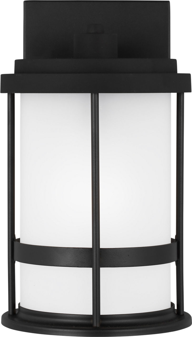 Wilburn Small Wall Lantern in Black Bulb(s) Not Included - Dark Sky